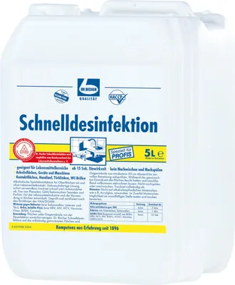 Produktbild von 1 "Dr. Becher" Schnelldesinfektion 5 l
