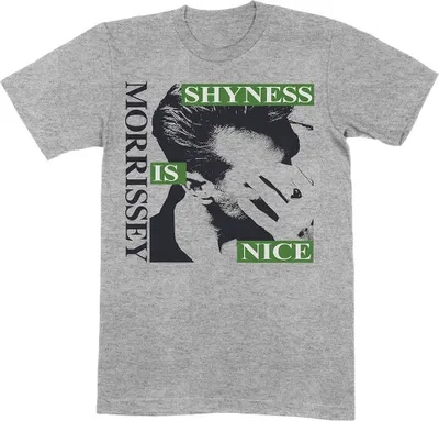 Produktbild von Morrissey Shyness Is Nice Grey XL T-Shirt