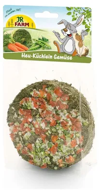 Produktbild von JR Farm Heu-Küchlein Gemüse 75 g - 5 Stück