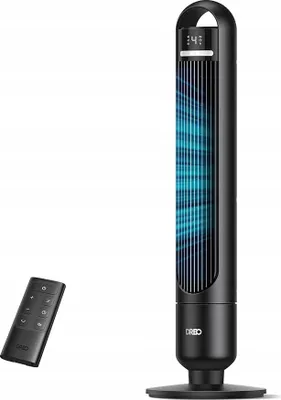 Image de Ventilateur sur pied Dreo DR-HTF017 à oscillation de 90°, 4 vitesses et 3 modes