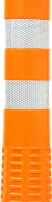 Produktbild von Flexibler Absperrpfosten aus Kunststoff Orange  x  x 450 mm - Orange - Polyvinyl chloride (PVC) - In -  & Outdoor - Nutzung - FP - 006