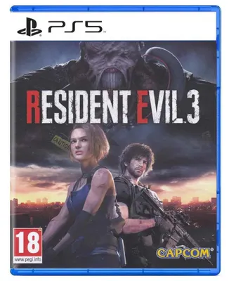 Zdjęcie produktu dla Capcom Resident Evil 3 Remake (PS5), PlayStation 5, Tryb multiplayer, od 17 lat, Nośnik fizyczny