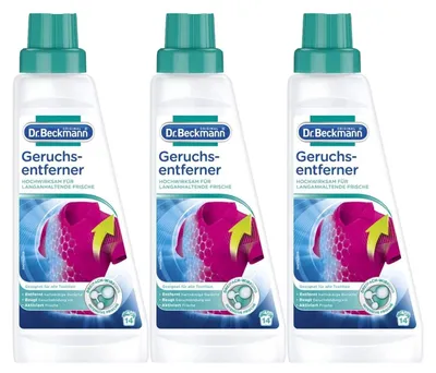 Produktbild von Dr. Beckmann Geruchsentferner | entfernt hartnäckige Gerüche fasertief | aktiviert Frische | mit angenehmen Duft | 3x 500 ml