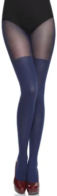Image de Collants pour femmes Merry Style MS 387 (bleu marine, taille L (40-44)) .