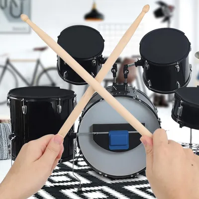 Produktbild von 2 Paare von 5a/5b Maple Holz Jazz Drum Kit Drumstick Musical Instrument Accessoire5A