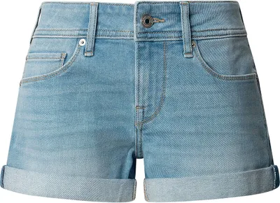 Image de Pepe Jeans, modèle Siouxie, pantalon court, coupe regular, taille 30, pour femme