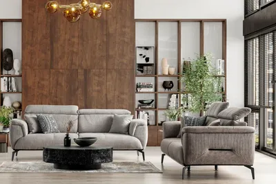 Produktbild von Elegante Sofagarnitur 3+3 Sitzer Stilvolle und Geräumige Wohnlandschaft