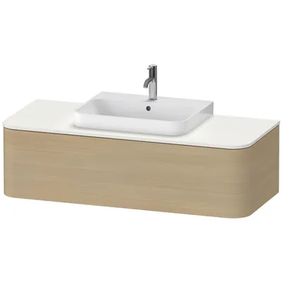 Produktbild von DURAVIT HP4942M7171 WTU HappyD2+ wandh.,354x1300x550mm