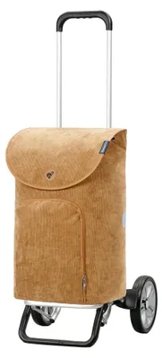 Zdjęcie produktu dla Koszyk zakupowy Andersen Shopper Alu Star, wózek na zakupy Marta, wysokość 59 cm