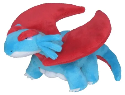 Produktbild von Pokemon Brutalanda Kuscheltier - 19 cm Plüschtier Salamence