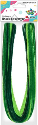 Produktbild von Druciki 0,6x50cm 15szt zielone