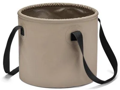 Obrázek produktu pro Přenosný, multifunkční, skládací kbelík pro venkovní použití (khaki, 20 l)