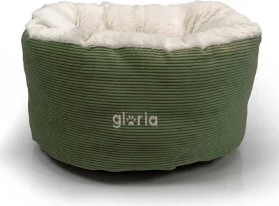 Imagen del producto de Cama para perro, modelo Gloria Capileira, color verde, 40 x 23 cm