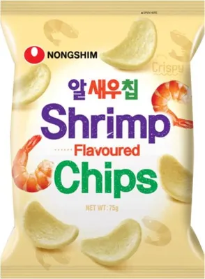 Produktbild von Nongshim Shrimp Flavoured Chips 75g