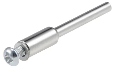 Produktbild von 10Stk. Trennscheibe Schraube Dorne 3mm Schaftdurchmesser Trennscheibenhalter Werkzeuge