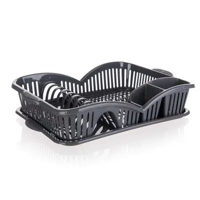 Produktbild von BANKETT Abtropfgestell Plastik meine Küche 45 x 31 x 8cm, anthrazit