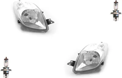 Immagine prodotto di Johns, Fari alogeni adatti per Toyota Yaris XP9 06-08 con set H4 sinistra destra 811700D120 811300D120