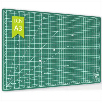 Image de Tapis de découpe ACROPAQ pour loisirs créatifs, format A3, 45 x 30 cm, 5 couches, longue durée
