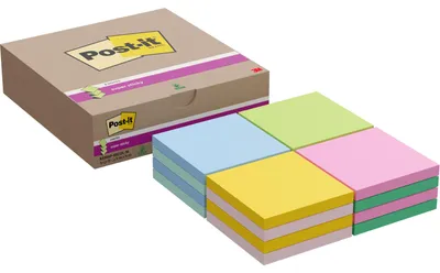 Produktbild von Post-it® Super Sticky Z-Notes mit Z-Faltung, 16 Blöcke