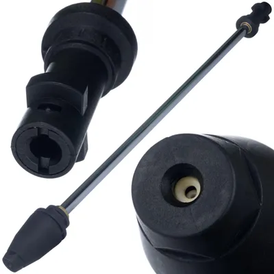 Image de Rosfix Buse Rotative Turbo Nozzle – Compatible avec les Nettoyeurs Haute Pression Kärcher K2 – K7 | 545 mm | 150 bar | Raccord à Baïonnette