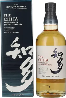Produktbild von Suntory Whisky The Chita Single Grain in Geschenkpackung | 43 % vol | 0,7 l