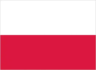 Produktbild von Fahne Polen / 90 x 150 cm - Farbe: Poland - Größe: 90 x 150 cm