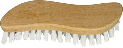 Produktbild von Scheuerbürste Wurzelbürste Holz "S-Form", 1 Stück
