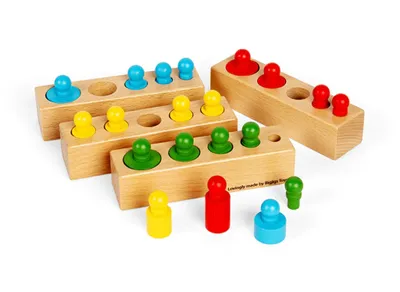 Obrázek produktu pro Bigjigs Toys Motorická vkládačka bloky 24 dílků