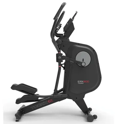 Image de Elliptique de fitness - Système de résistance électronique, volant de 20 kg - Idéal pour la maison