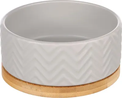 Obrázok produktu pre Miska keramická Bianco sivá 990ml Flamingo
