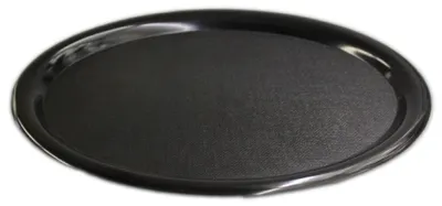 Immagine prodotto di Vassoio da caffè Vassoio in melamina per bevande e frutta nero