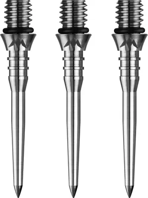 Obrázek produktu pro Kovové hroty - Titan Pro - Grooved - Silver - 26 mm