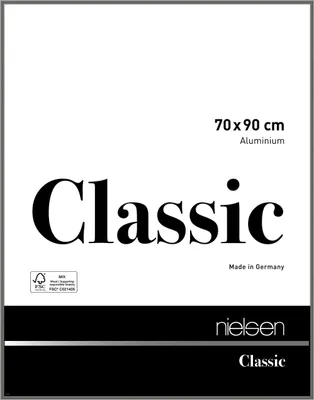 Produktbild von nielsen Aluminium Bilderrahmen Classic, 70x90 cm, Contrastgrau