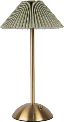Immagine prodotto di Lampada da tavolo Clayre & Eef Ø 16x30 cm Metallo verde