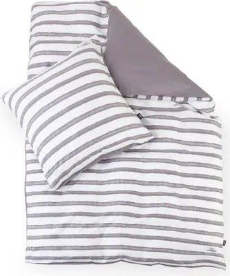 Produktbild von Bettwäsche SANSIBAR BL 135x200 cm grau Bettbezug Bettzeug