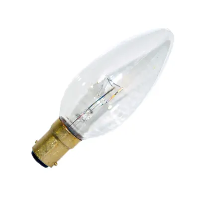 Produktbild von Merkur Glühbirne Kerze 40W B15d klar 230V Glühlampe warmweiß dimmbar
