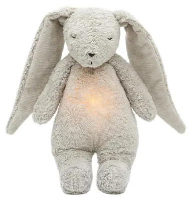 Produktbild von Moonie The Humming Bunny Einschlafhase - Gray | Kuscheltiere