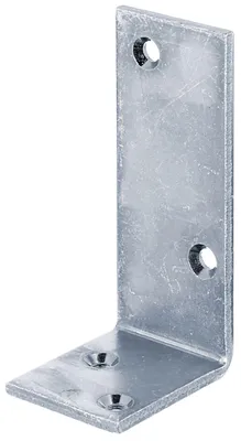 Zdjęcie produktu dla Alberts 823948 Kątownik, wąski, ocynkowany na niebiesko, 50 x 100 x 40 mm, zestaw 20 szt