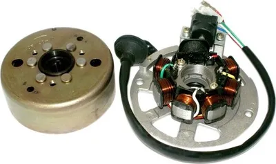 Produktbild von LICHTMASCHINE STATOR + Rotor POLRAD für Yamaha JOG50 JOGR JOGZ Jog R Z 50 bis 02