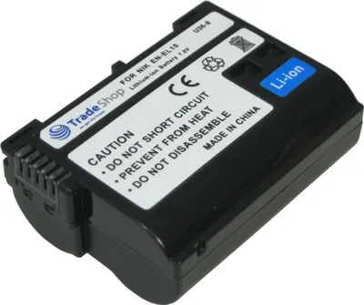 Produktbild von Hochleistungs Li-Ion Akku EN-EL15 für Nikon D500 D600 D610 D750 D850 D7000 D7100 D7200 D7500 D800 D800E D810 D810A D8000 1 V1 Kameras / 7V Ersatz Akku