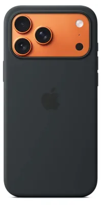 Produktbild von iPhone 17 Pro Max Silicone Case mit MagSafe – Schwarz