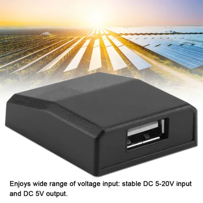 Zdjęcie produktu dla Ładowarka słoneczna, bank energii słonecznej, ładowarka USB, skrzynka połączeniowa USB, przenośny bank energii