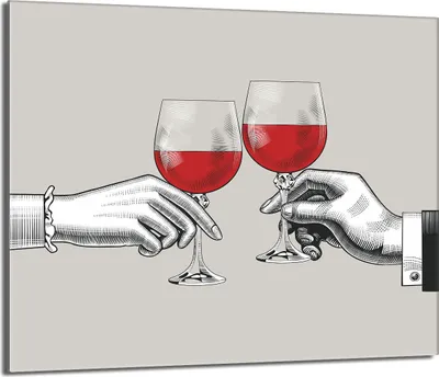 Produktbild von Glas-Herdplattenschutz 60x52 Wein