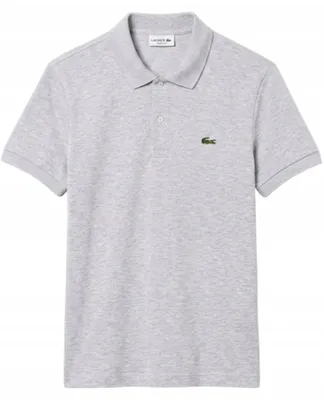 Zdjęcie produktu dla Polo męskie KOSZULKA POLÓWKA na co dzień Lacoste DH2050 00 CCA SZARY - M