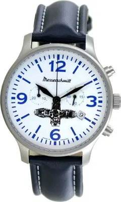 Produktbild von Aristo Herren Messerschmitt Uhr Chronograph Boxer-Chrono ME-Boxer11 Leder