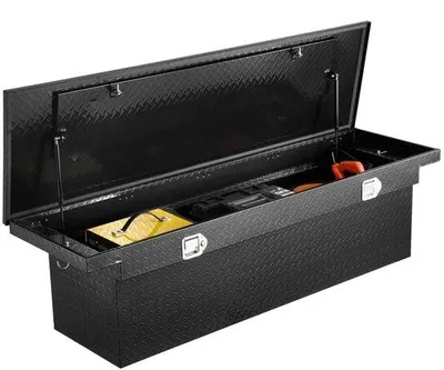 Immagine prodotto di Cassetta porta attrezzi in alluminio per il letto del camion - 1851x502x380 mm cassetta porta attrezzi per camion