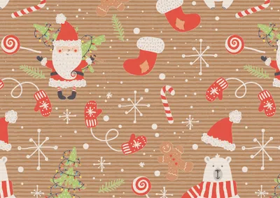 Produktbild von SUSY CARD Weihnachts-Geschenkpapier "Crazy Christmas" (B)700 mm x (L)1,5 m