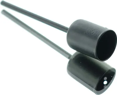 Produktbild von nature trends Stabkerzenhalter Schwarz Ø 2,2 cm - Metall