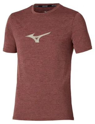 Produktbild von Mizuno Core Runbird Kurzarm-t-shirt Rot L Mann Rot L