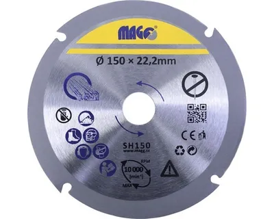 Obrázek produktu pro Pilový řezný kotouč na dřevo Ø 150 mm